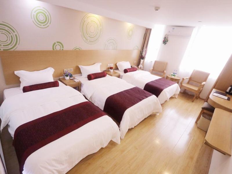 Greentree Inn Zhejiang Jiaxing West Zhongshan Road Vintage Car Building Express Hotel Dış mekan fotoğraf